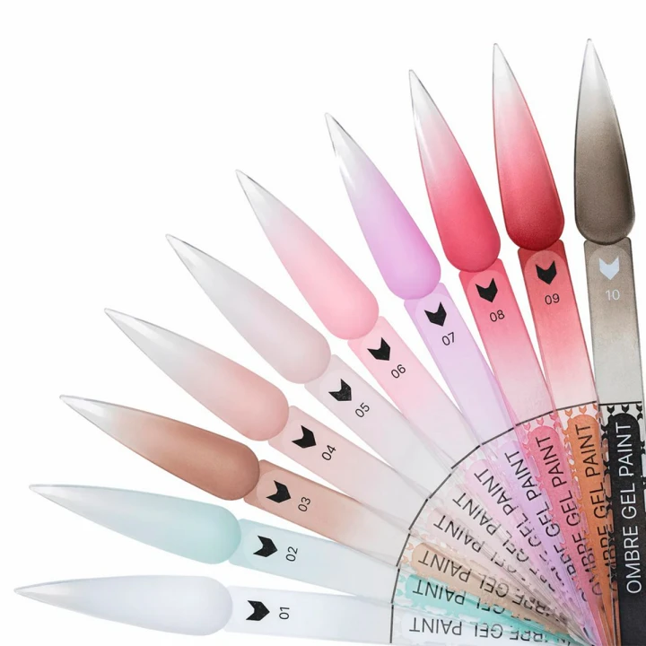 Гель-фарба для омбре FOX (Ombre Gel Paint 001 5 мл)