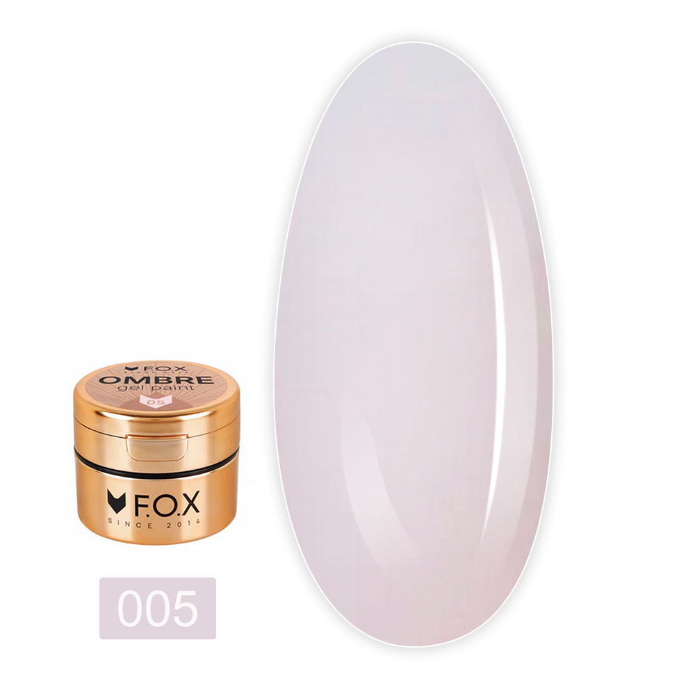 Гель-краска для омбре FOX (Ombre Gel Paint 005 5 мл)