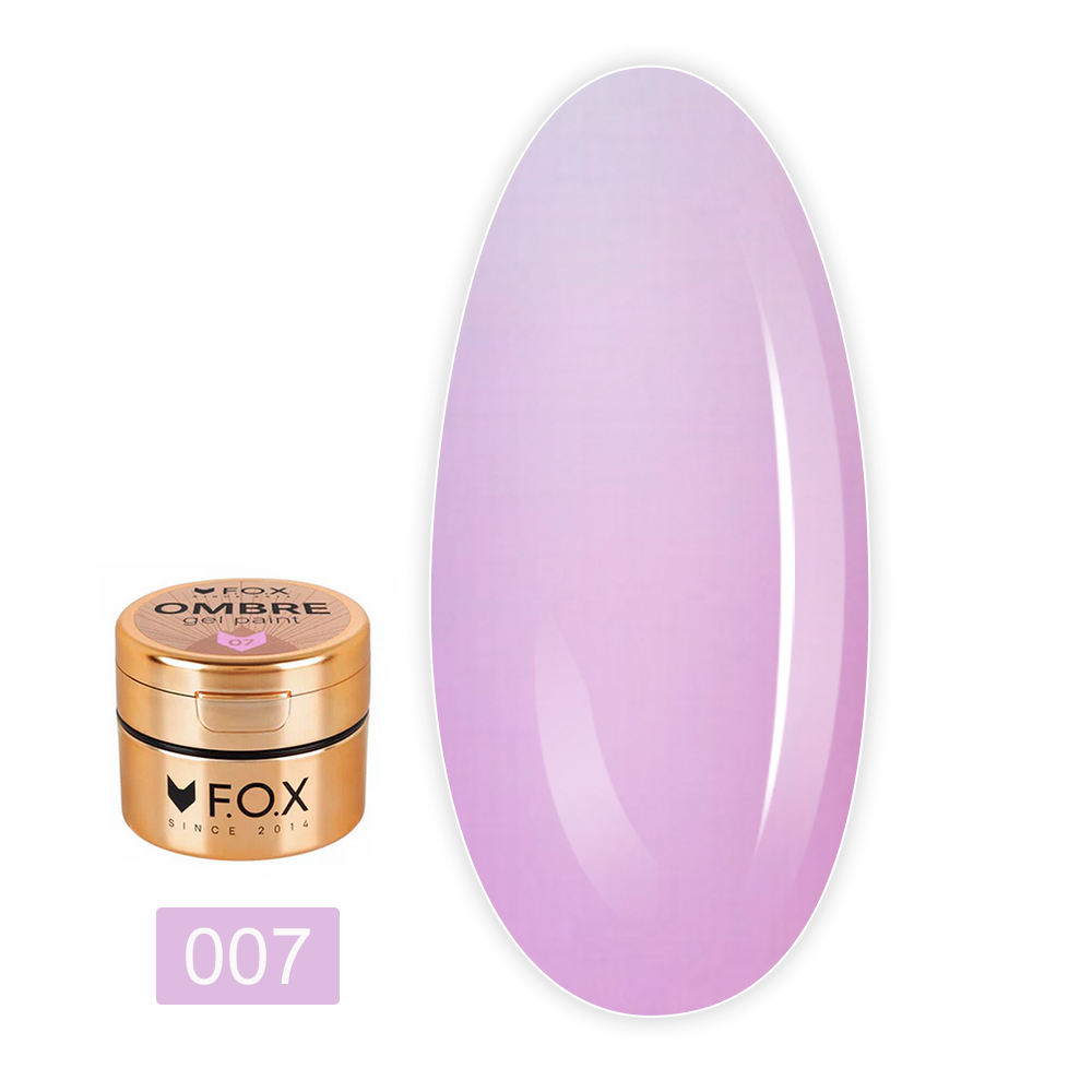 Гель-краска для омбре FOX (Ombre Gel Paint 007 5 мл)