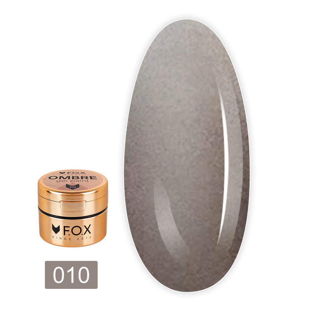 Гель-фарба для омбре FOX (Ombre Gel Paint 010 5 мл)