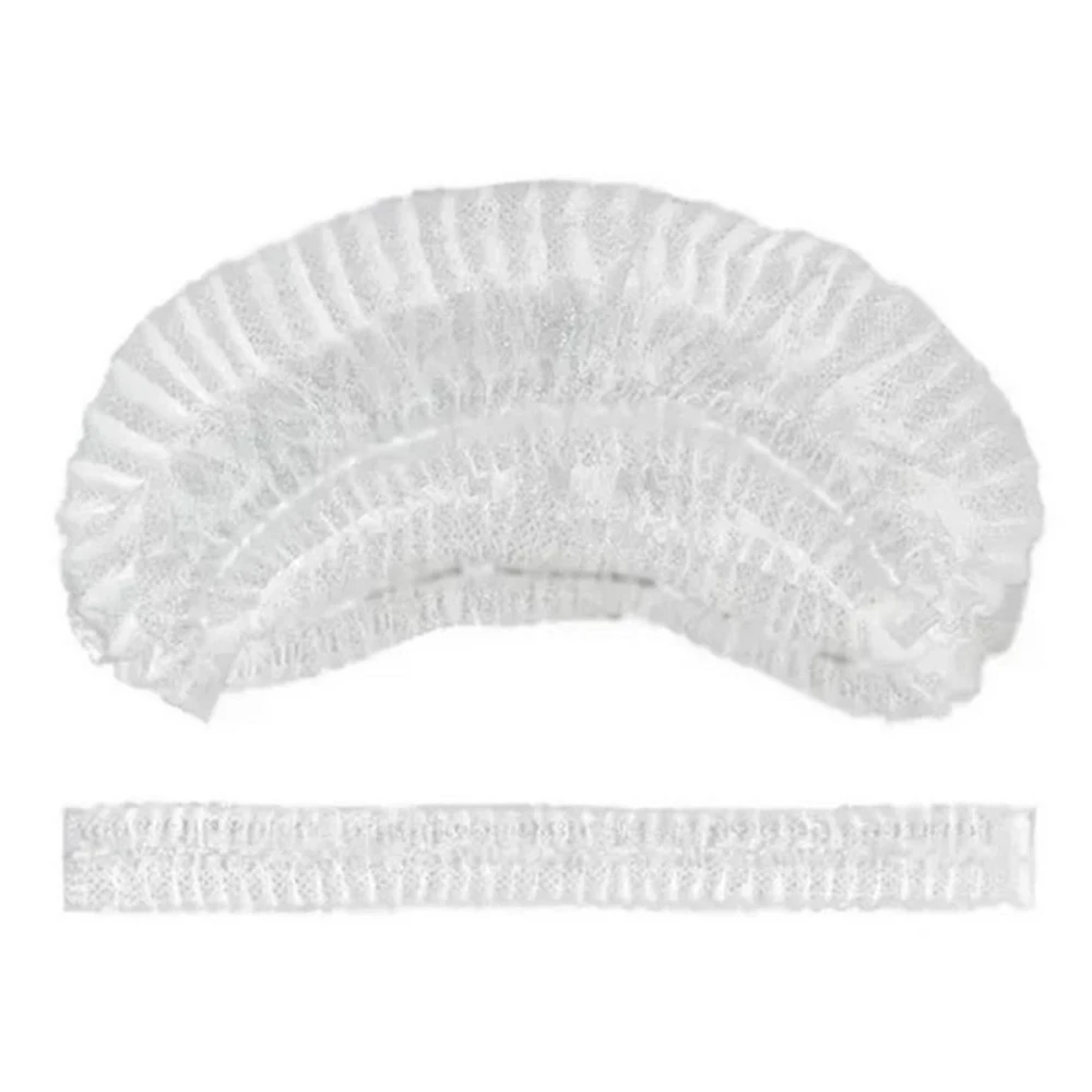 Шапочка ПМ на двойной резинке 1 ед./пач из полиэтилена (прозрачный)