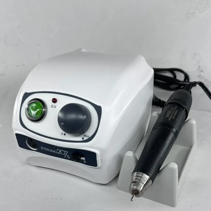 Фрезер для манікюру і педикюру Strong (Saeshing 207S ручка 450H без педалі 45000 об.)