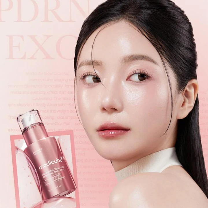Сыворотка регенерирующая для лица Medicube (PDNR Pink Collagen Exosome Shot 7500 30 мл)