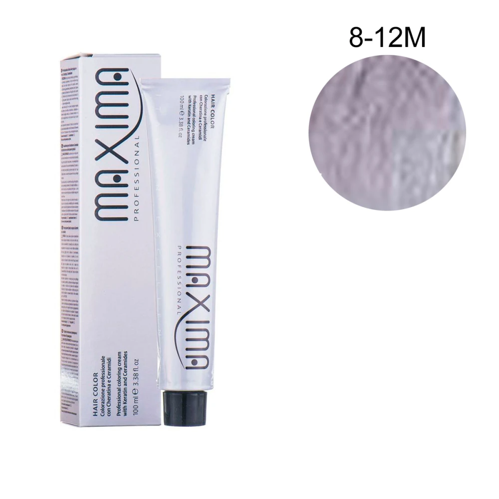 Фарба для волосся з кератином 100 мл (8-12M)