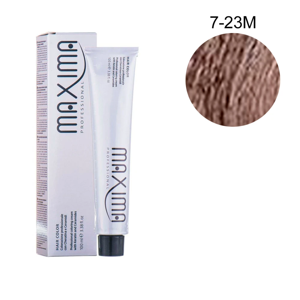 Краска для волос с кератином 100 мл (7-23M)