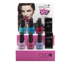 Набір 6 лаків+1 закріплювач CND Vinylux Garden Muse, 7*15 мл