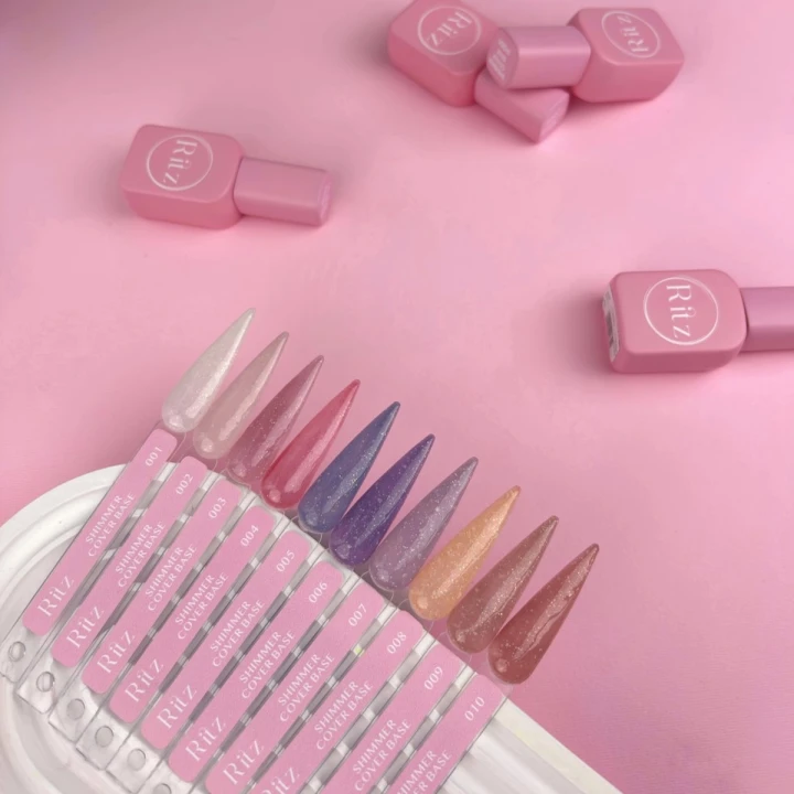 База цветная Ritz 12 мл (Shimmer Cover Base 009)