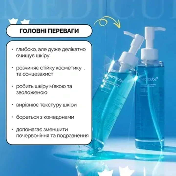 Масло гидрофильное для глубокой очистки пор Medicube (Zero Pore Blackhead Deep Cleansing Oil 205 мл)
