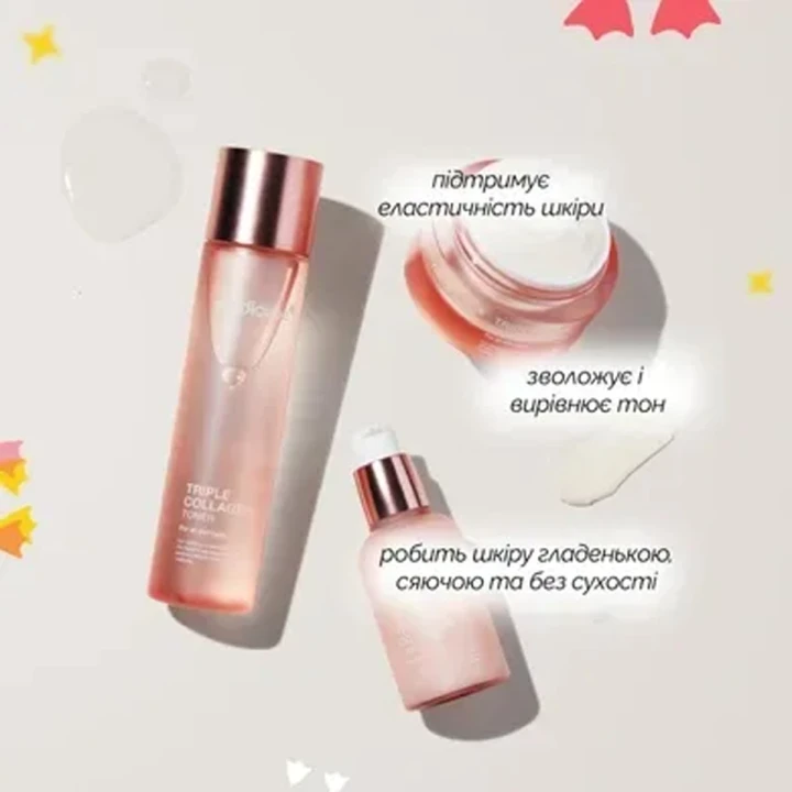 Тонер увлажняющий для лица Medicube (Triple Collagen Toner 140 мл)