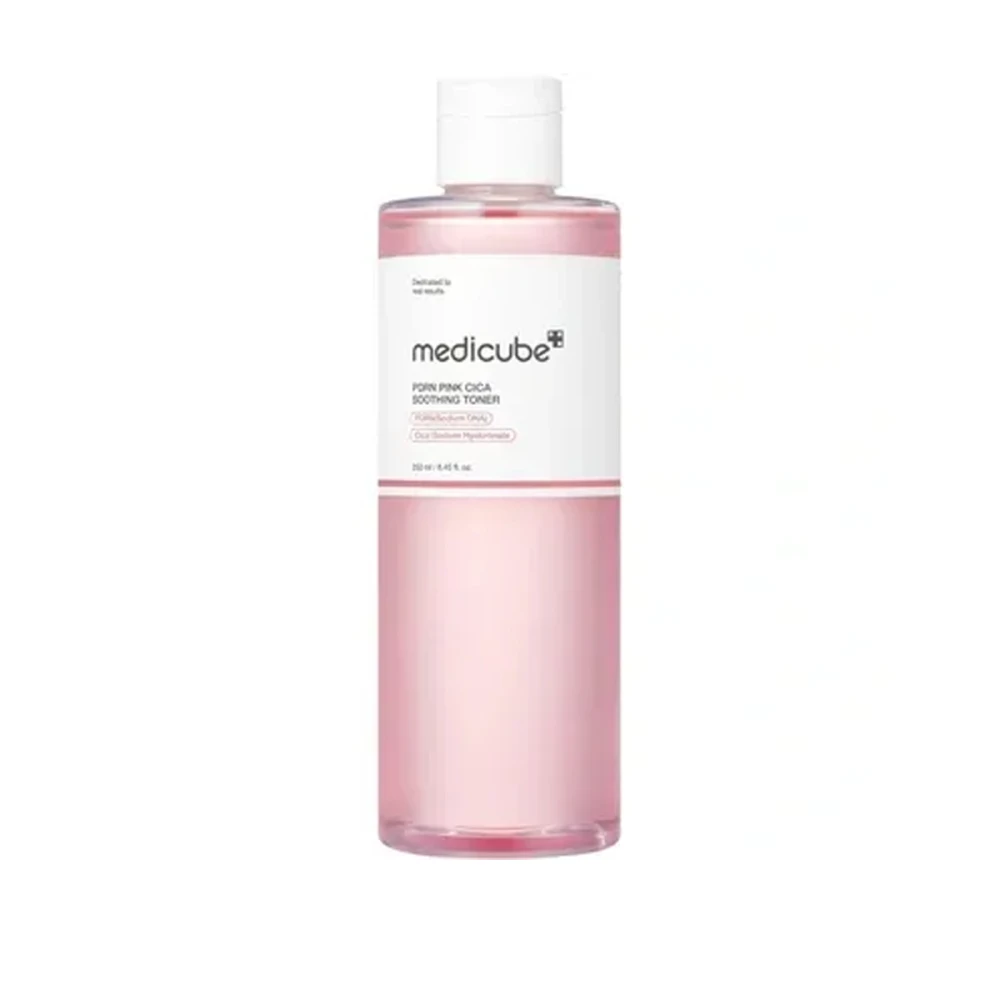 Тонер успокаивающий для лица Medicube (PDRN Pink Cica Soothing Toner с полинуклеотидами и центелой 250 мл)