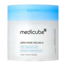 Педы-пилинг для чувствительной кожи Medicube (Zero Pore Pad Mild с глюконолактоном и мадекасосидом 70 шт.)