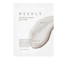 Крем-гель заспокійливий для обличчя Needly (Panthenol Water Gel Cream з пантенолом саше 3 мл)