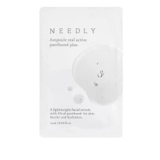 Сироватка ампульна відновлююча для обличчя Needly (Ampoule Real Active Panthenol Plus з пантенолом саше 3 мл)
