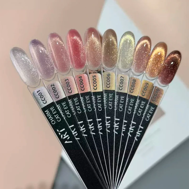 Гель-лак котяче око ART In Detail 6 мл (010 Charm Cat Eye)