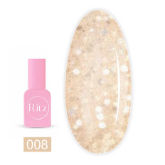 База кольорова Ritz 12 мл (Shimmer Cover Base 008)