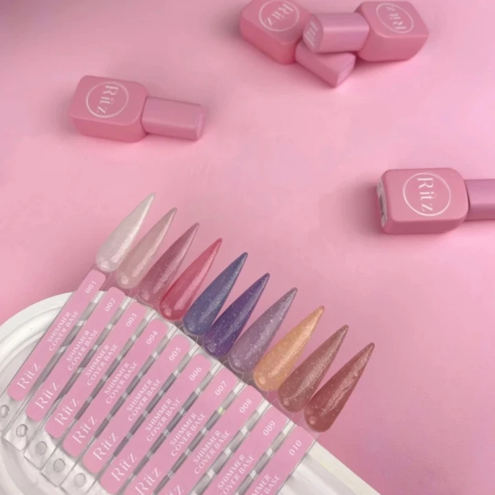 База цветная Ritz 12 мл (Shimmer Cover Base 001)