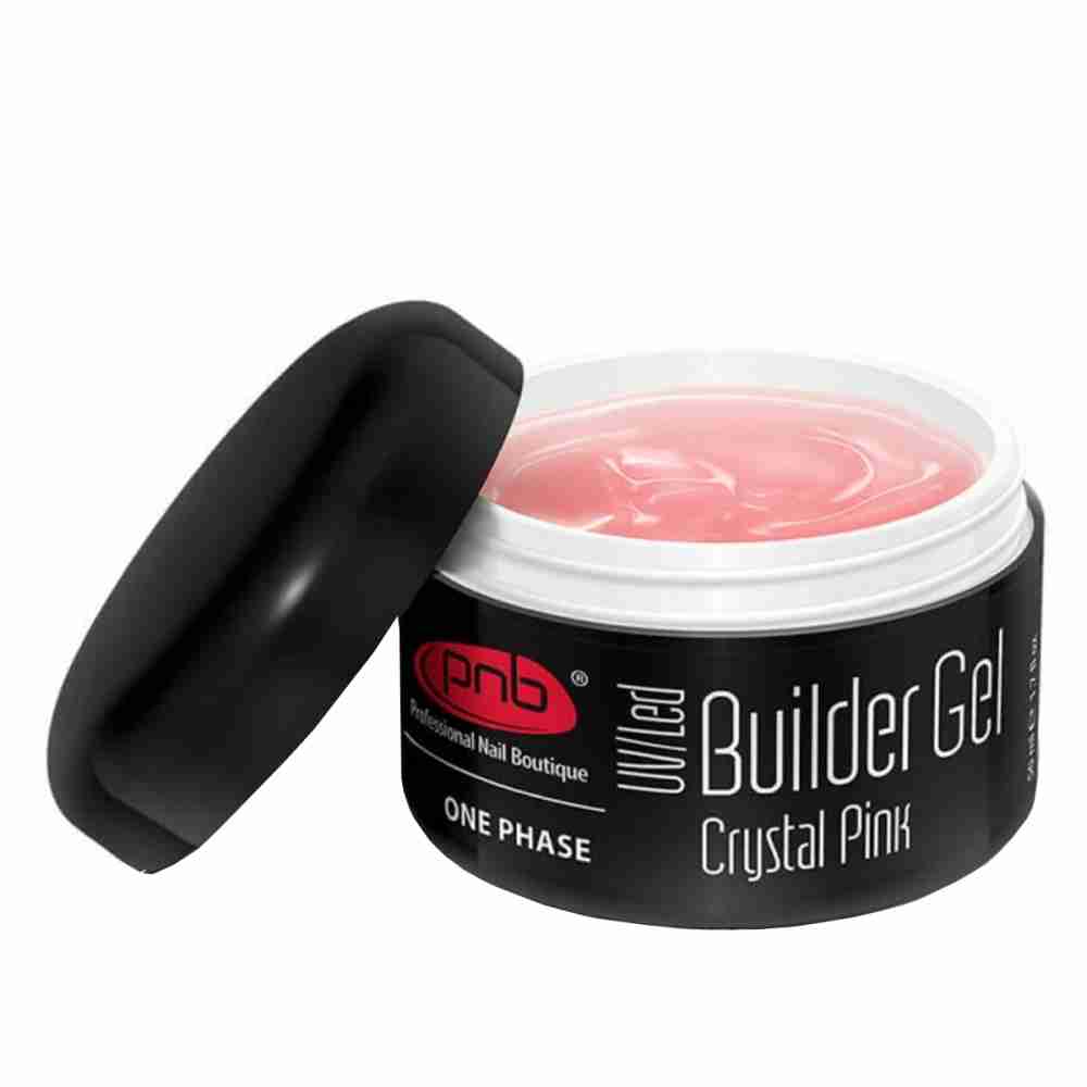 Гель PNB Crystal Pink Buillder Gel 1-фазовий, 50 мл