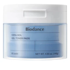 Тонер-пады увлажняющие Biodance (с гелевой текстурой Cera-nol Gel Toner Pads 60 шт.)