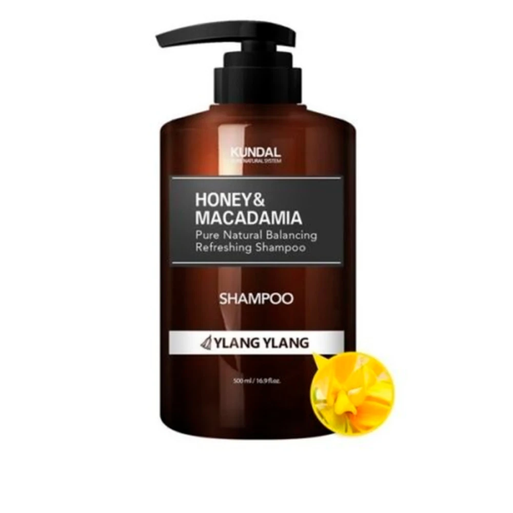 Шампунь восстанавливающий Kundal  (Honey & Macadamia Ylang Ylang 500 мл)