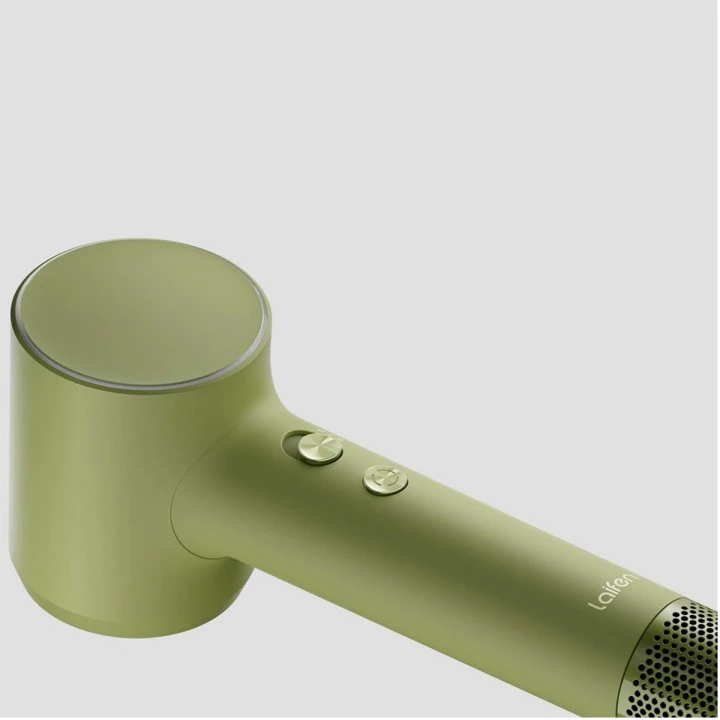 Фен для волос Laifen MINI + 1 насадка, тревел сумка (Зеленый джангл)