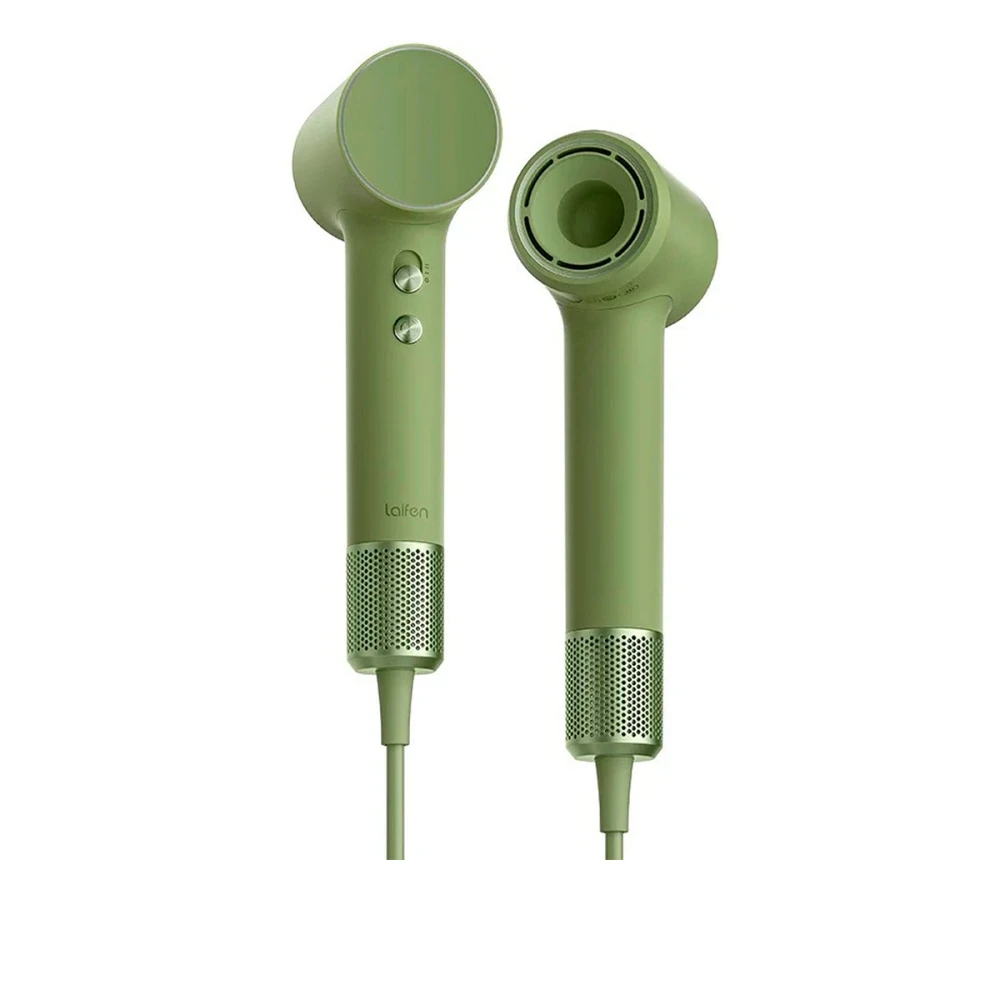 Фен для волос Laifen MINI + 1 насадка, тревел сумка (Зеленый джангл)