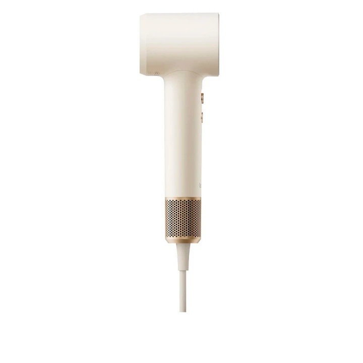 Фен для волосся Laifen MINI + 1 насадка, тревел сумка (Подарункова версія Молочний)