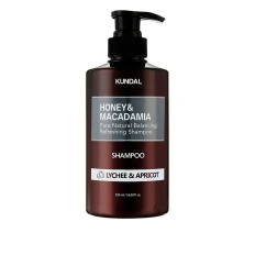 Шампунь восстанавливающий Kundal  (Honey & Macadamia Lychee&Apricot 500 мл)