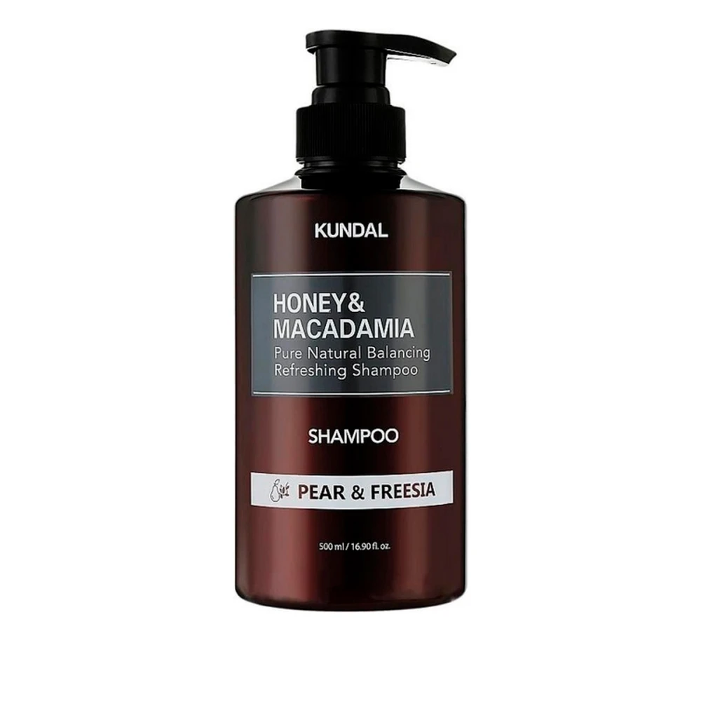 Шампунь восстанавливающий Kundal  (Honey & Macadamia Pear&Freesia 500 мл)
