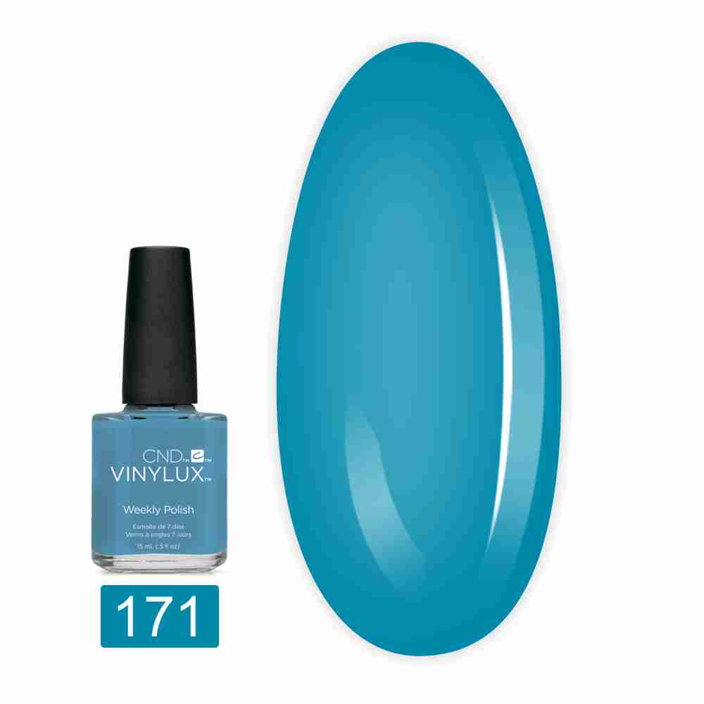 Лак для нігтів VINYLUX CND 15 мл (171 Celulean Sea)