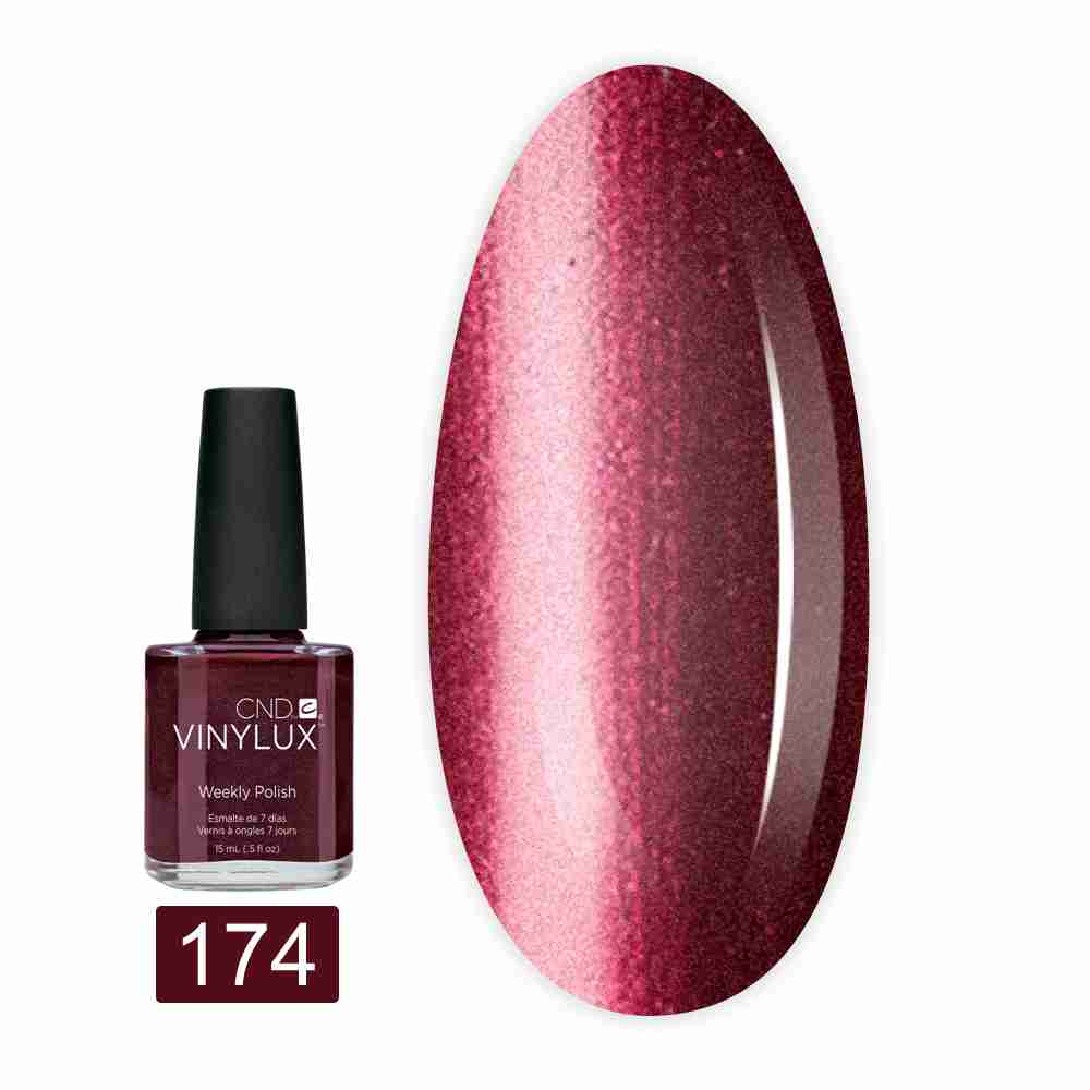 Лак для ногтей VINYLUX CND 15 мл (174 Crimson Sash)