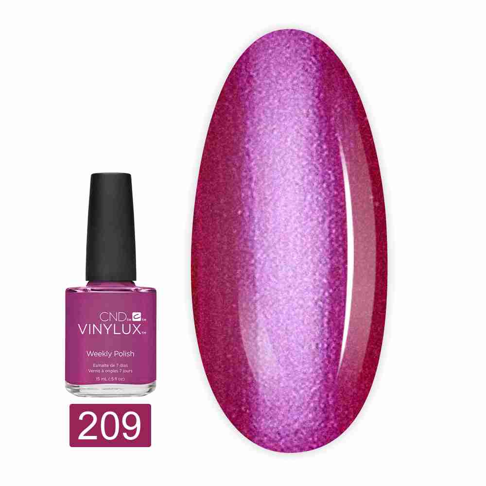 Лак для ногтей VINYLUX CND 15 мл (209 Magenta Mischief)