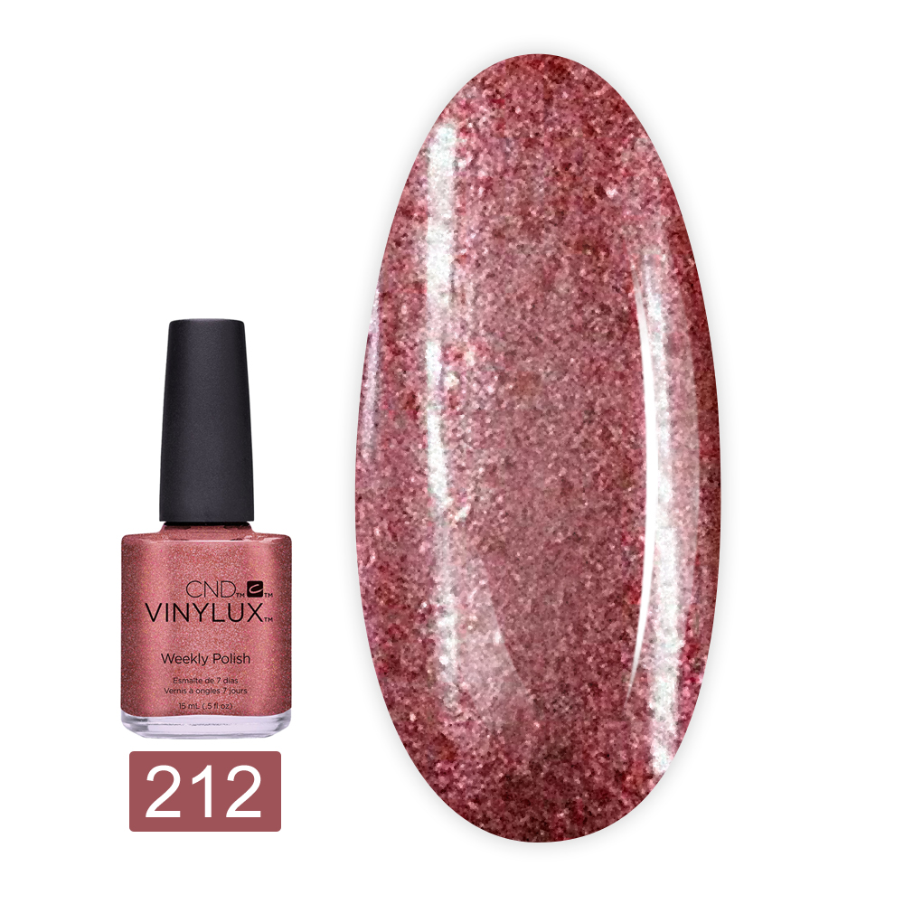 Лак для ногтей VINYLUX CND 15 мл (212 Untitled Bronze)