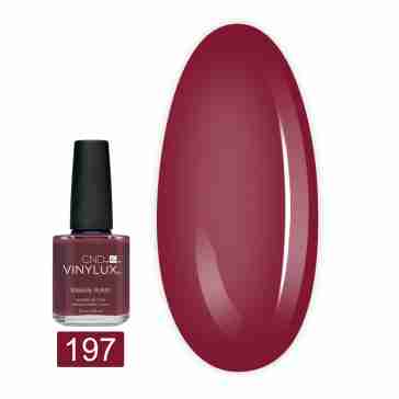 Лак для ногтей VINYLUX CND 15 мл (197 Rouge Rite)