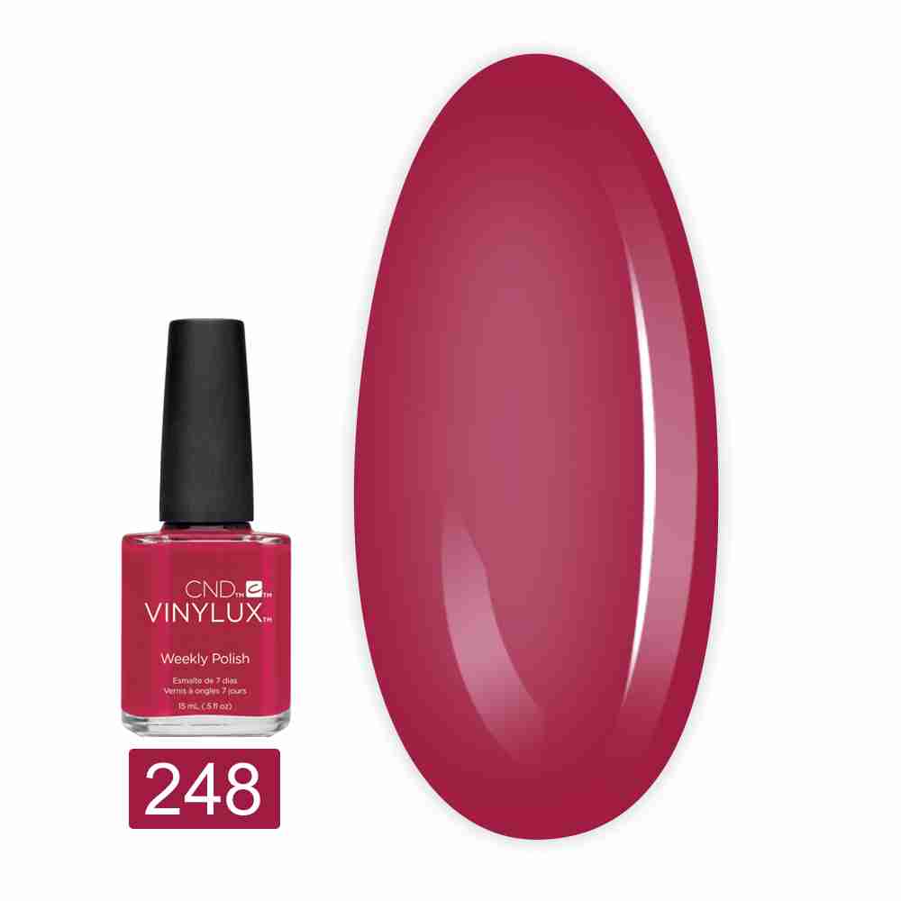 Лак для ногтей VINYLUX CND 15 мл (248 Ripe Guava)