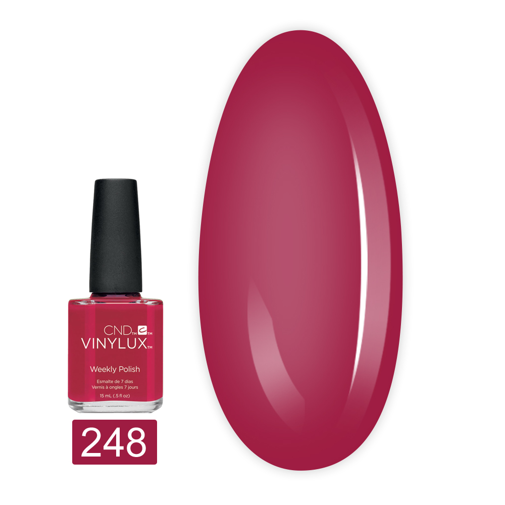 Лак для нігтів VINYLUX CND 15 мл (248 Ripe Guava)