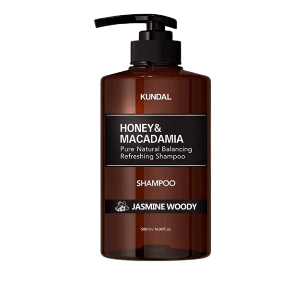 Шампунь восстанавливающий Kundal  (Honey & Macadamia Aroma Edition Jasmine Woody 500 мл)