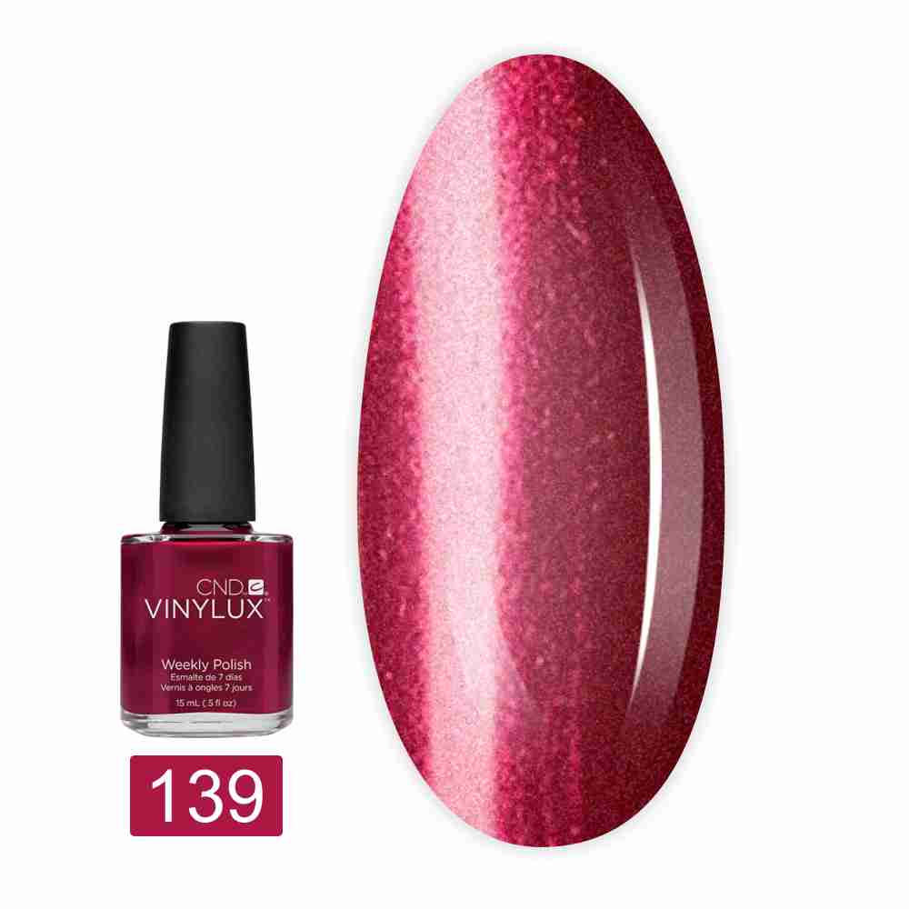 Лак для нігтів VINYLUX CND 15 мл (139 Red Baroness)