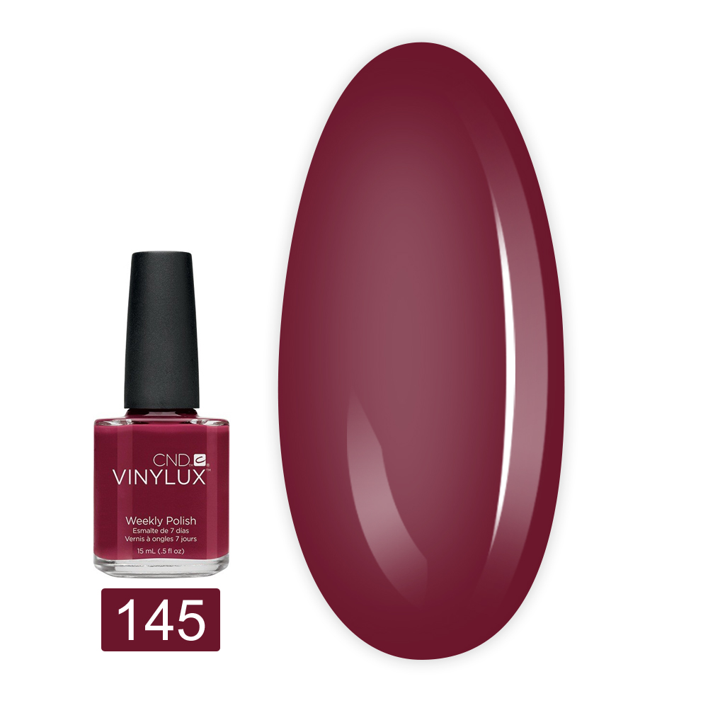 Лак для нігтів VINYLUX CND 15 мл (145 Scarlet Letter)