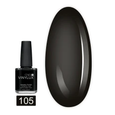 Лак для нігтів VINYLUX CND 15 мл (105 Black Pool)