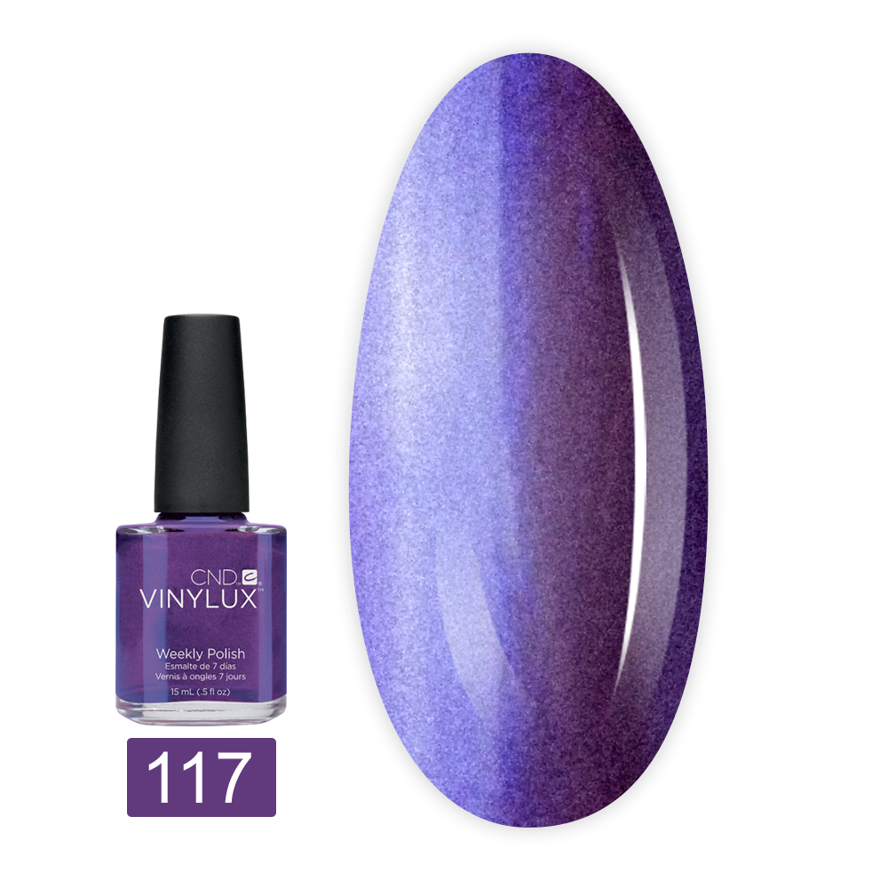 Лак для нігтів VINYLUX CND 15 мл (117 Grape Gum)