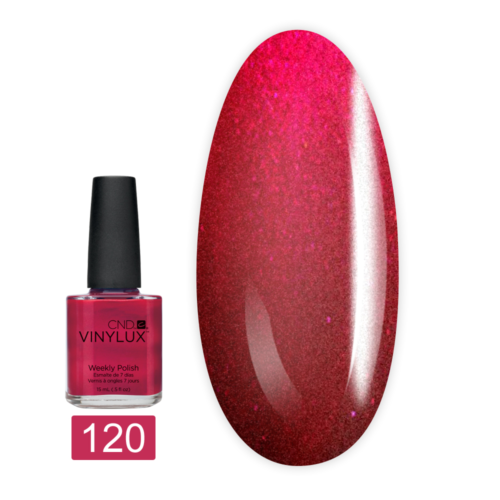 Лак для нігтів VINYLUX CND 15мл (120 Hot Chilis)