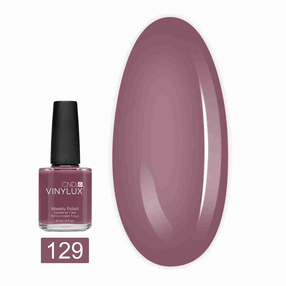 Лак для нігтів VINYLUX CND 15 мл (129 Married to Mauve)