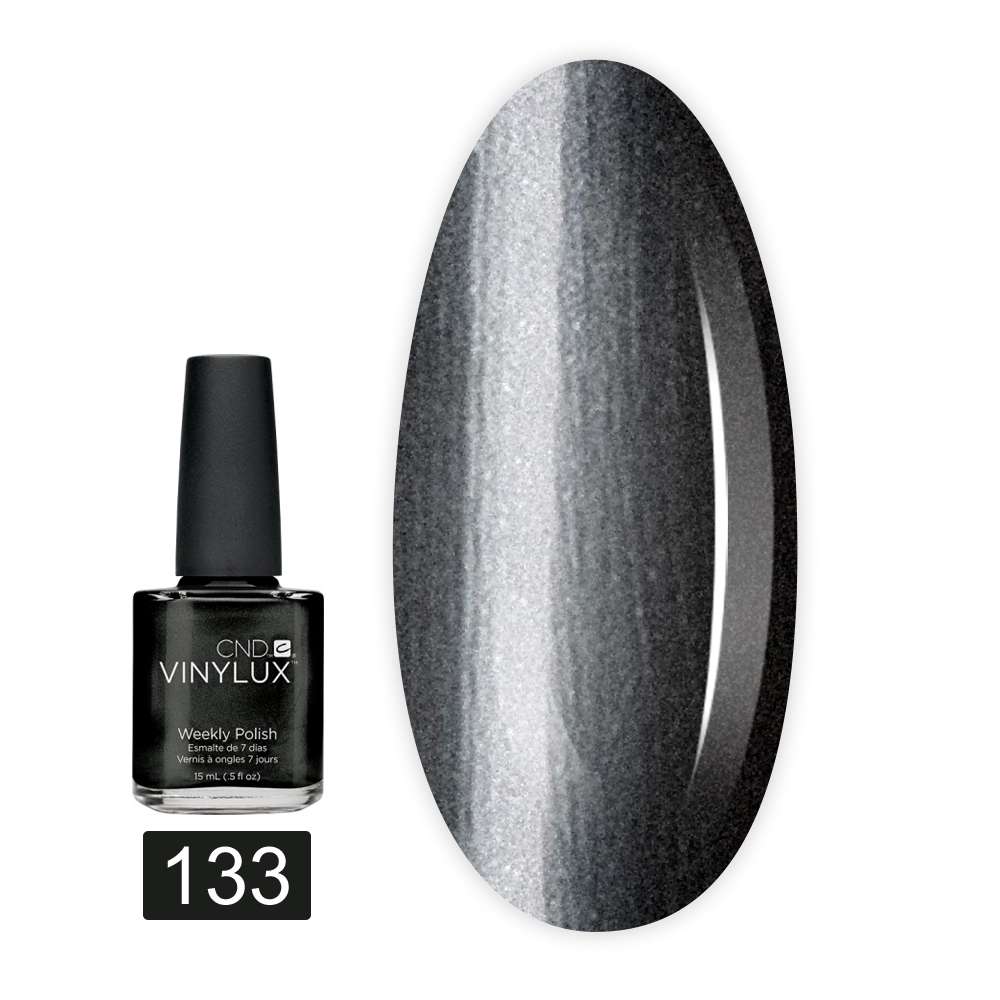 Лак для ногтей VINYLUX CND 15 мл (133 Overtly Onyx)