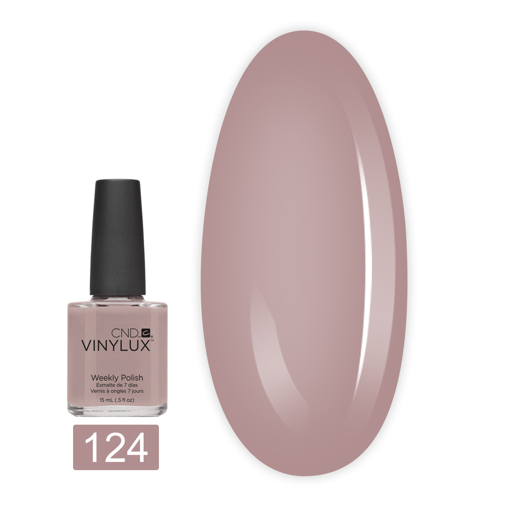 Лак для ногтей VINYLUX CND 15 мл (124 Svelte Spice)