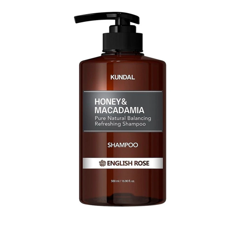 Шампунь восстанавливающий Kundal  (Honey & Macadamia English Rose 500 мл)