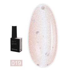 Гель-лак кошачий глаз BIBLIOTEKA (Cat eye 19 Peach - нежный персиковый нюд)