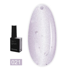 Гель-лак кошачий глаз BIBLIOTEKA (Cat eye 21 Berry - холодный розовый)