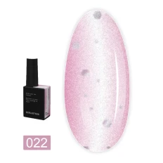 Гель-лак котяче око BIBLIOTEKA (Cat eye 22 Raspberry - ягідний рожевий)