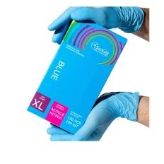 Перчатки Нитриловые Голубые SanGig (XL)