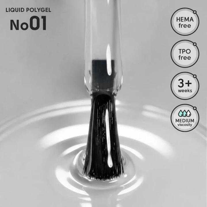 Полігель рідкий Shelly Liquid PolyGel (001)